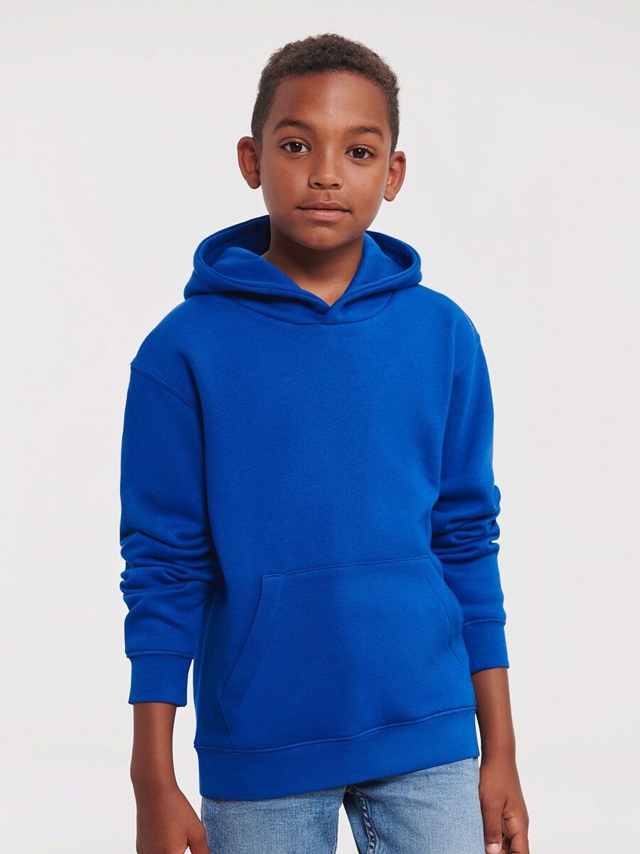 Kids Authentic Hooded Sweat - RUSSELL EUROPE - JE265B