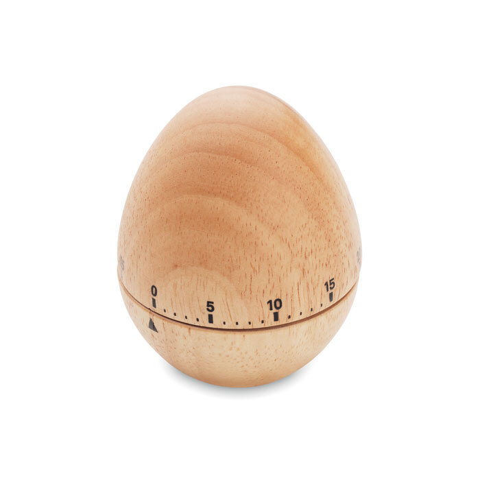 MUNA. Timer a forma di uovo in legno - MO6963