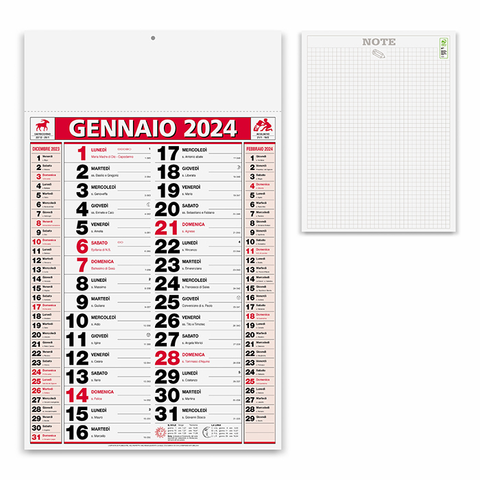 Agenda mensile 2024 con visualizzazione mensile, calendario per casa,  ufficio, agenda mensile