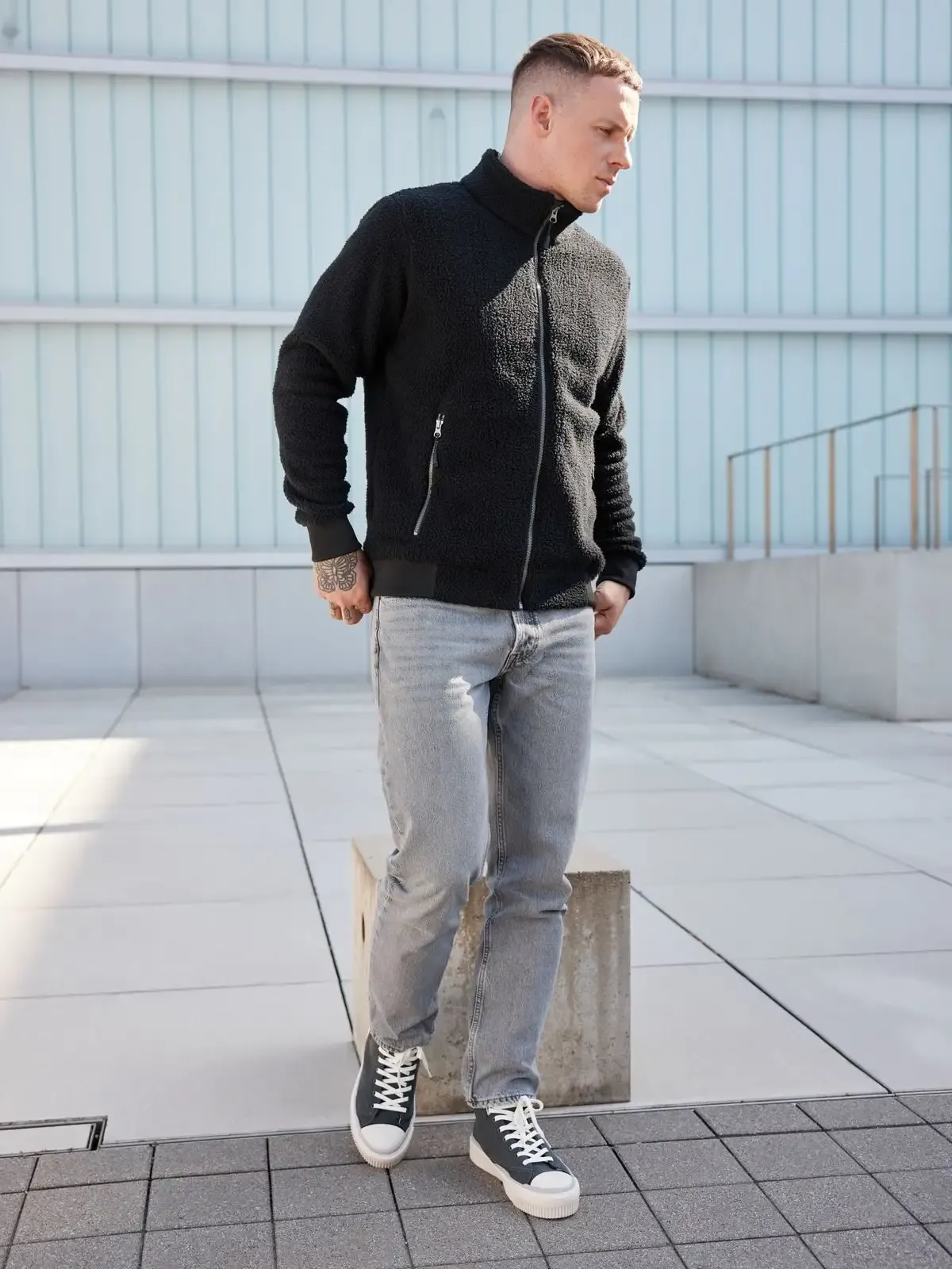 Pile sherpa in poliestere riciclato robusto resistente e pratico - James & Nicholson - JN1862