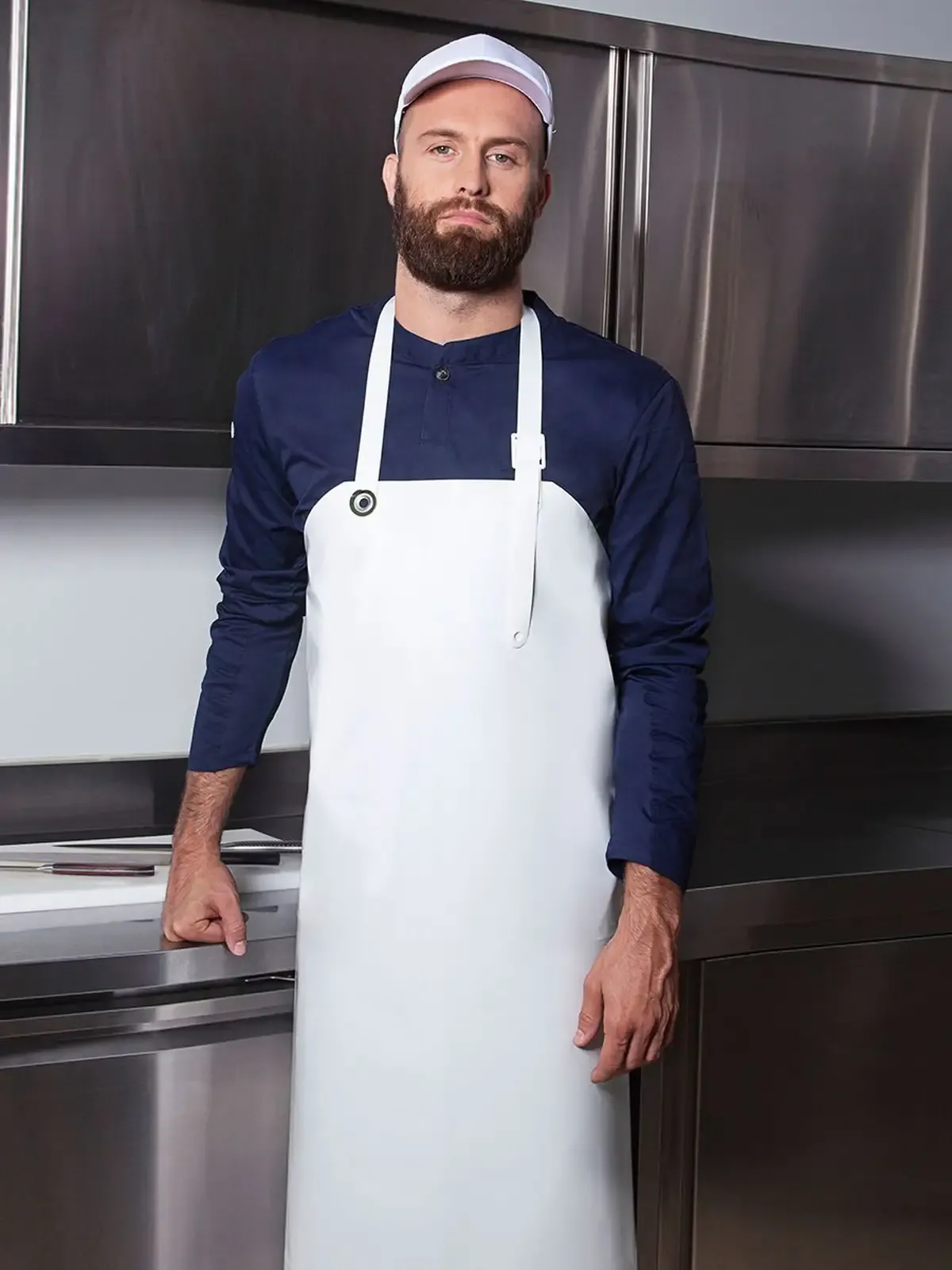 Grembiule con pettorina impermeabile Svezia - Karlowsky - KLS31