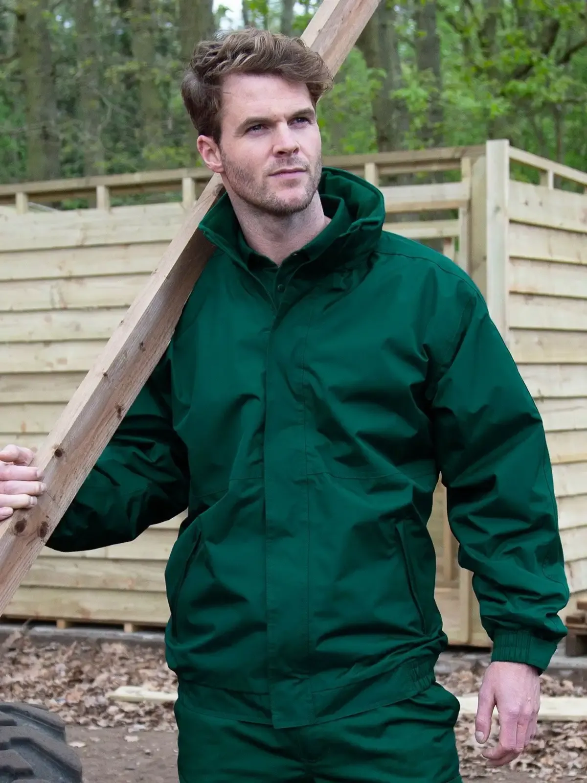 Giacca da uomo impermeabile e antivento - Result - RER221M