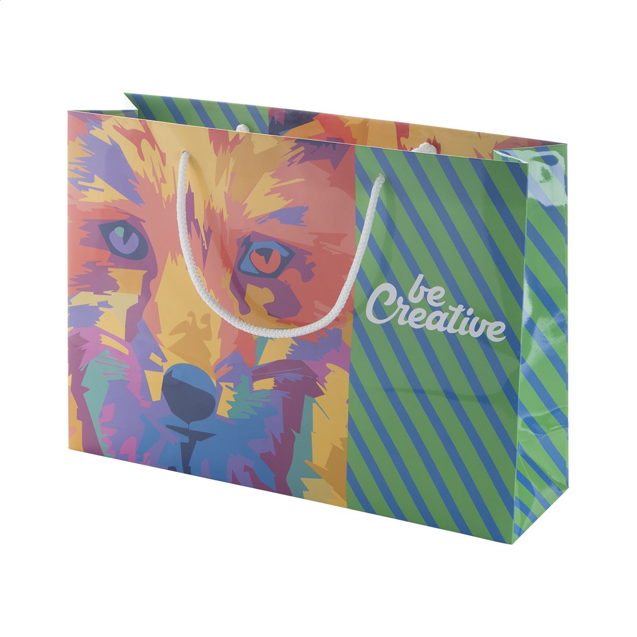 CreaShop H. sacchetto carta personalizzabile - AP718103