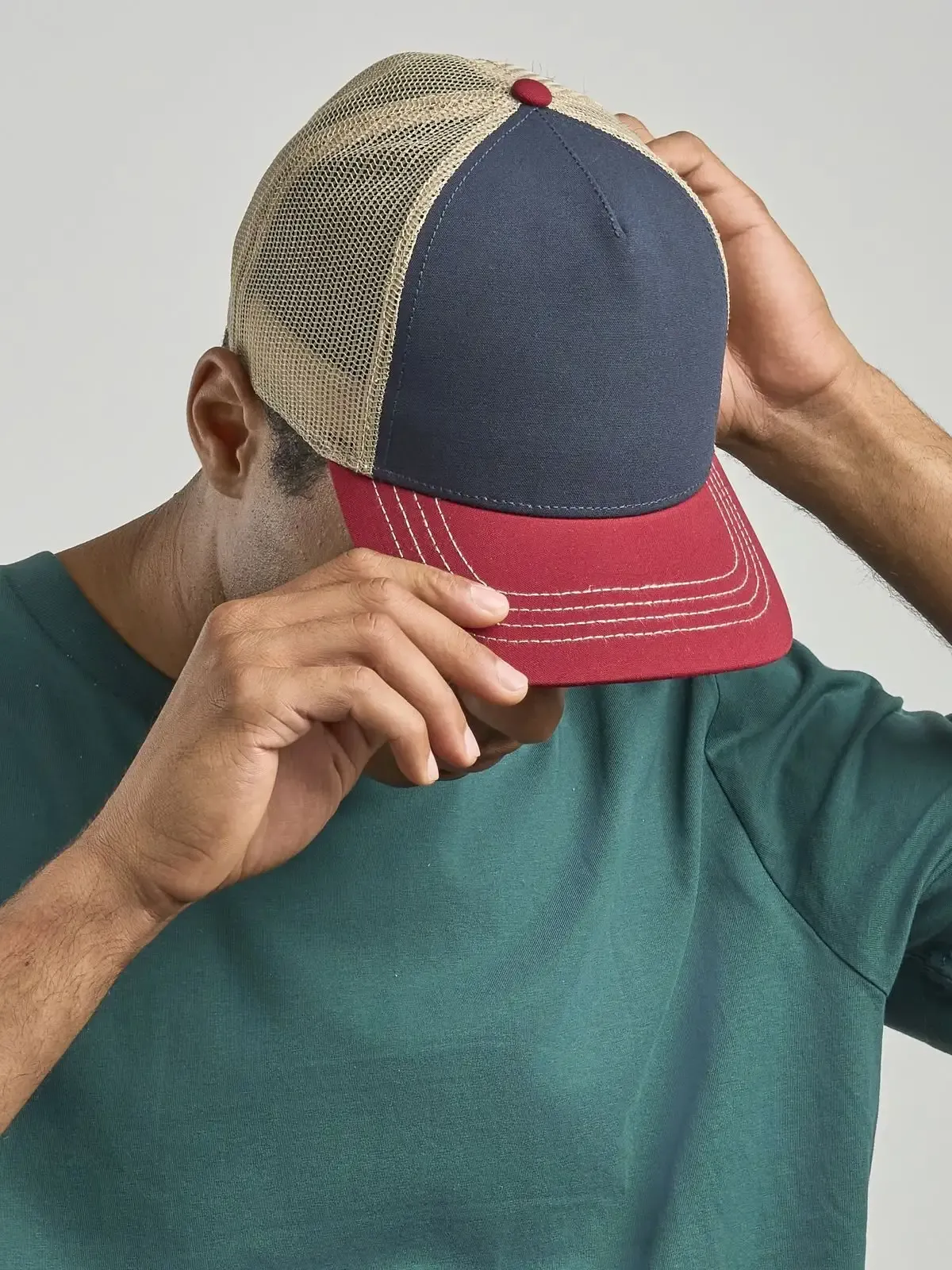 Cappello Rapper Canvas-S a 5 pannelli - Atlantis - ATRACS