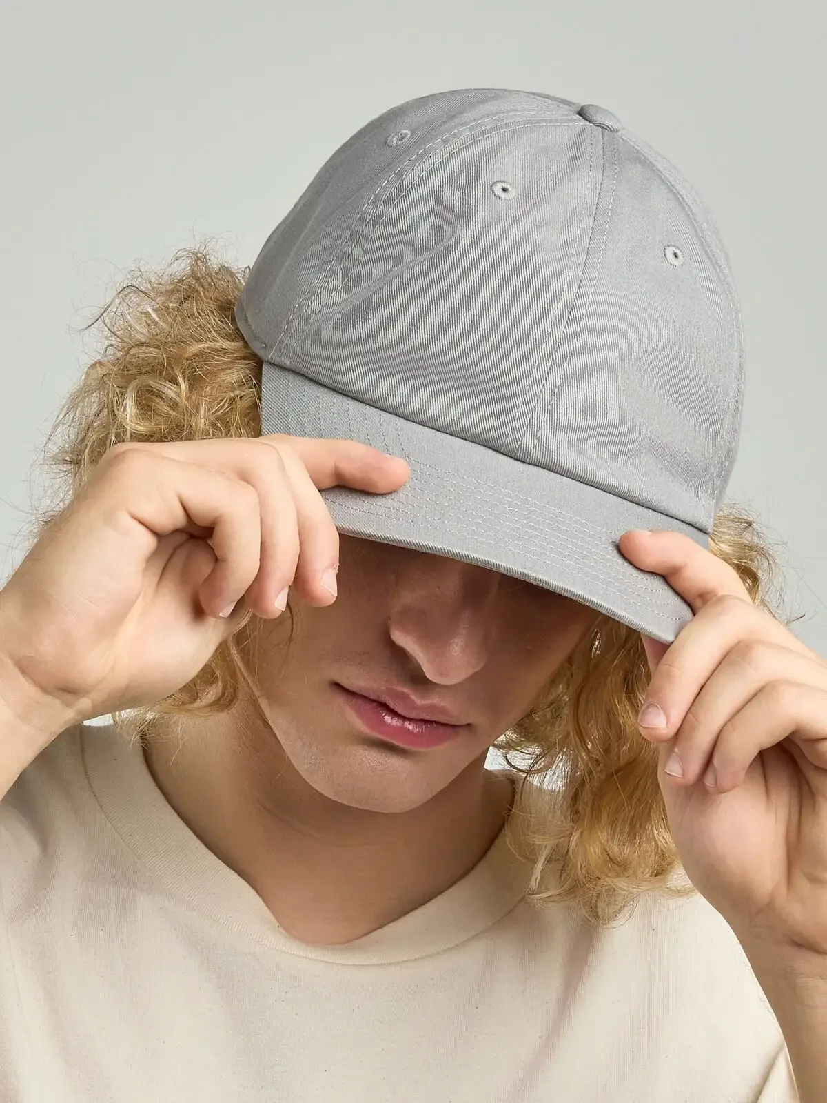 Cappellino a 6 pannelli in cotone misto riciclato e organico - Atlantis - ATDADS