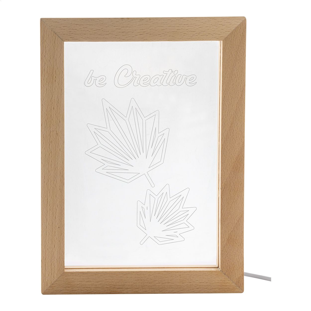 Woodiframe. Trofeo con illuminazione a LED - AP716910