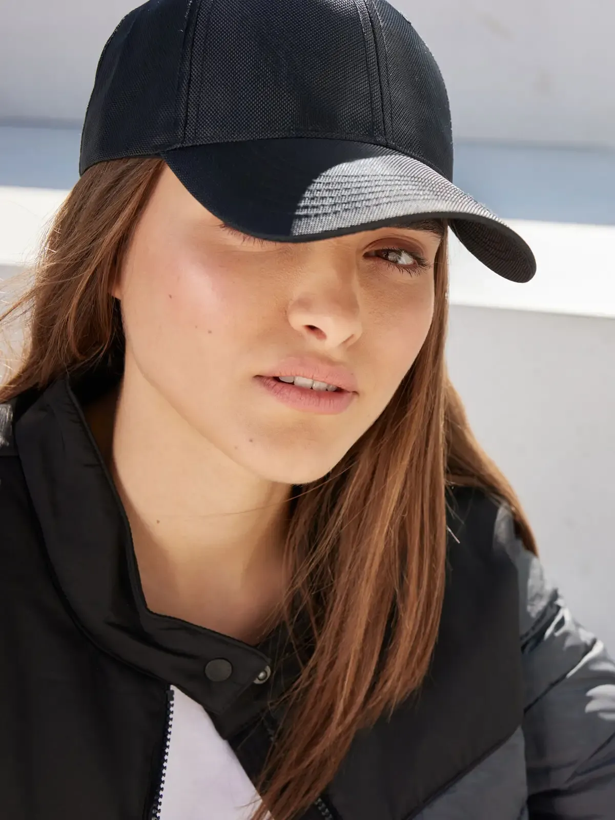 Cappellino con 6 pannelli frontali laminati - Myrtle Beach - MB6247