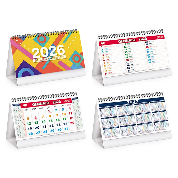 Calendario da tavolo Color mix - PA705