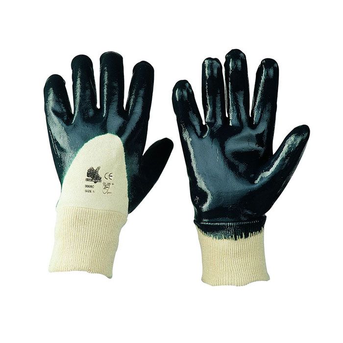 Guanto da lavoro nbr polso maglia areato  - Heavy duty protection - 6303