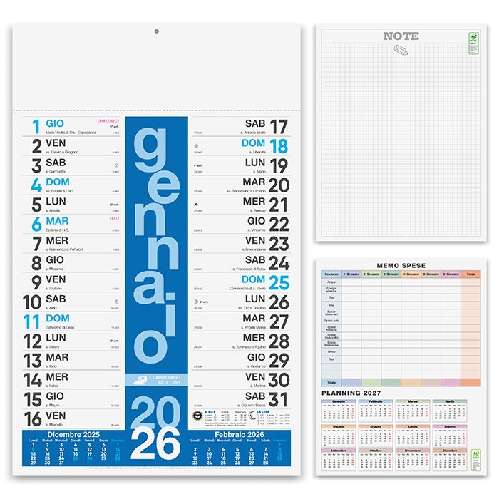 Calendario olandese Colors - PA430