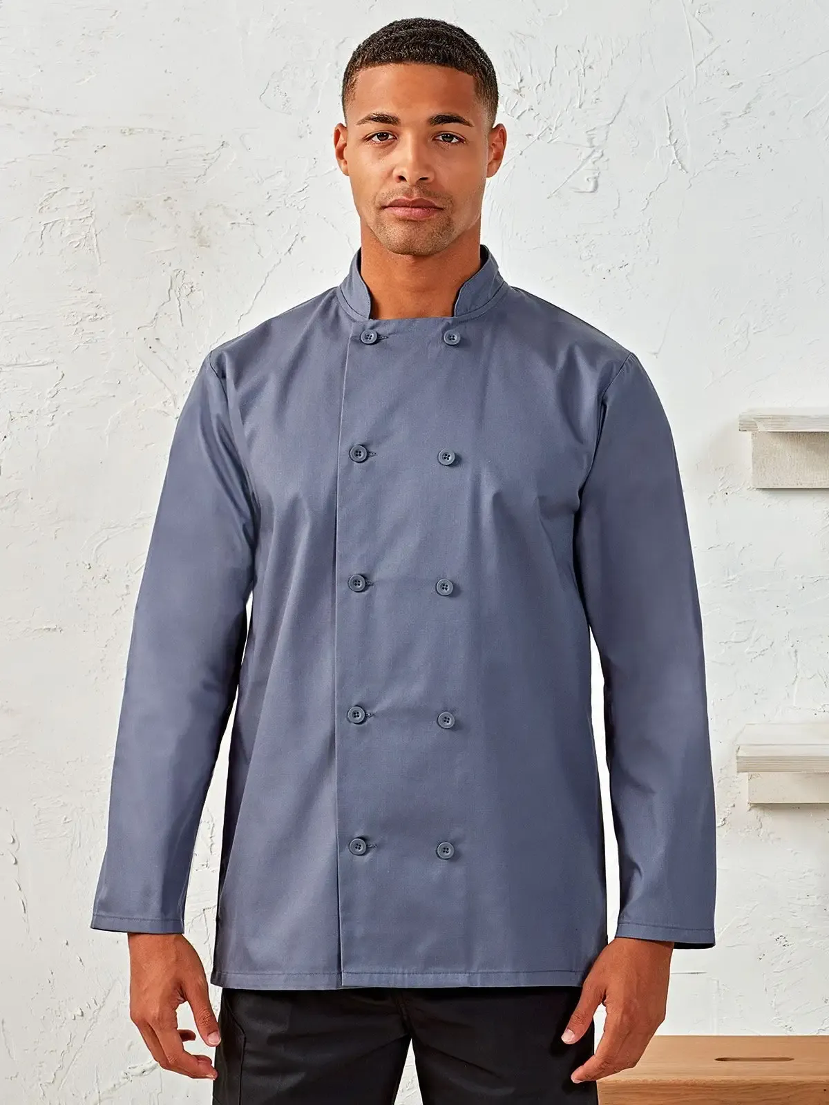 Giacca da chef unisex a manica lunga - Premier - PR657