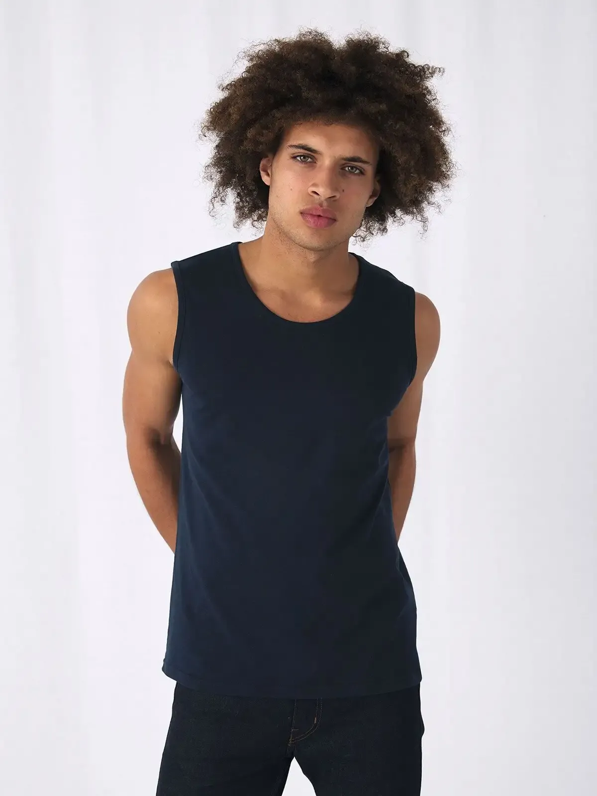 Canotta con girocollo profondo e struttura con busto tubolare - B&C - BCTM200