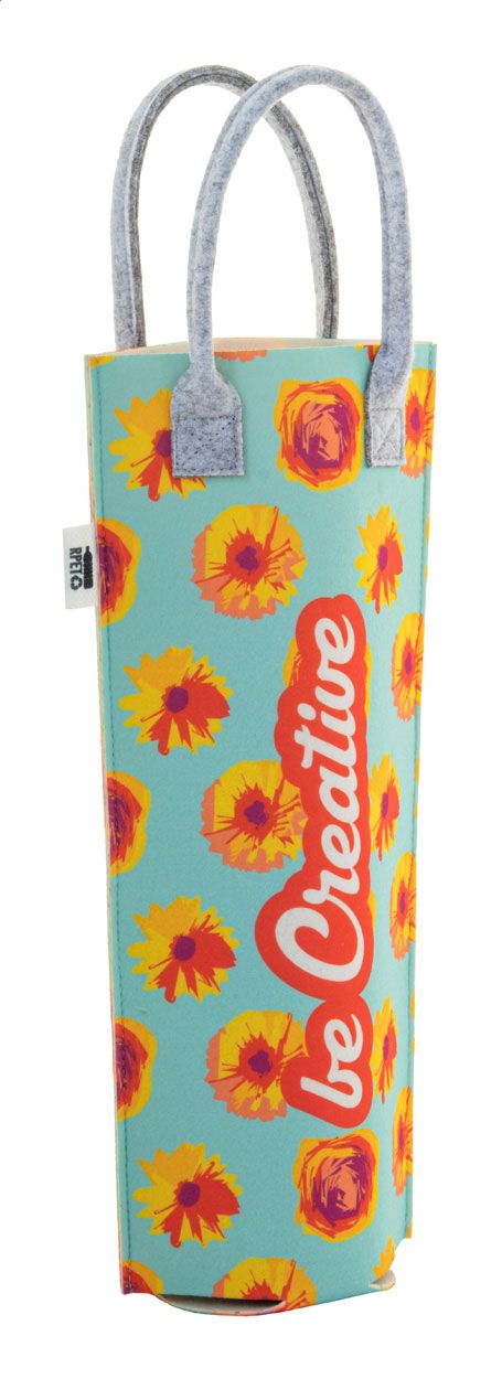 CreaFelt Vino. Borsa vino in RPET personalizzabile - AP716692