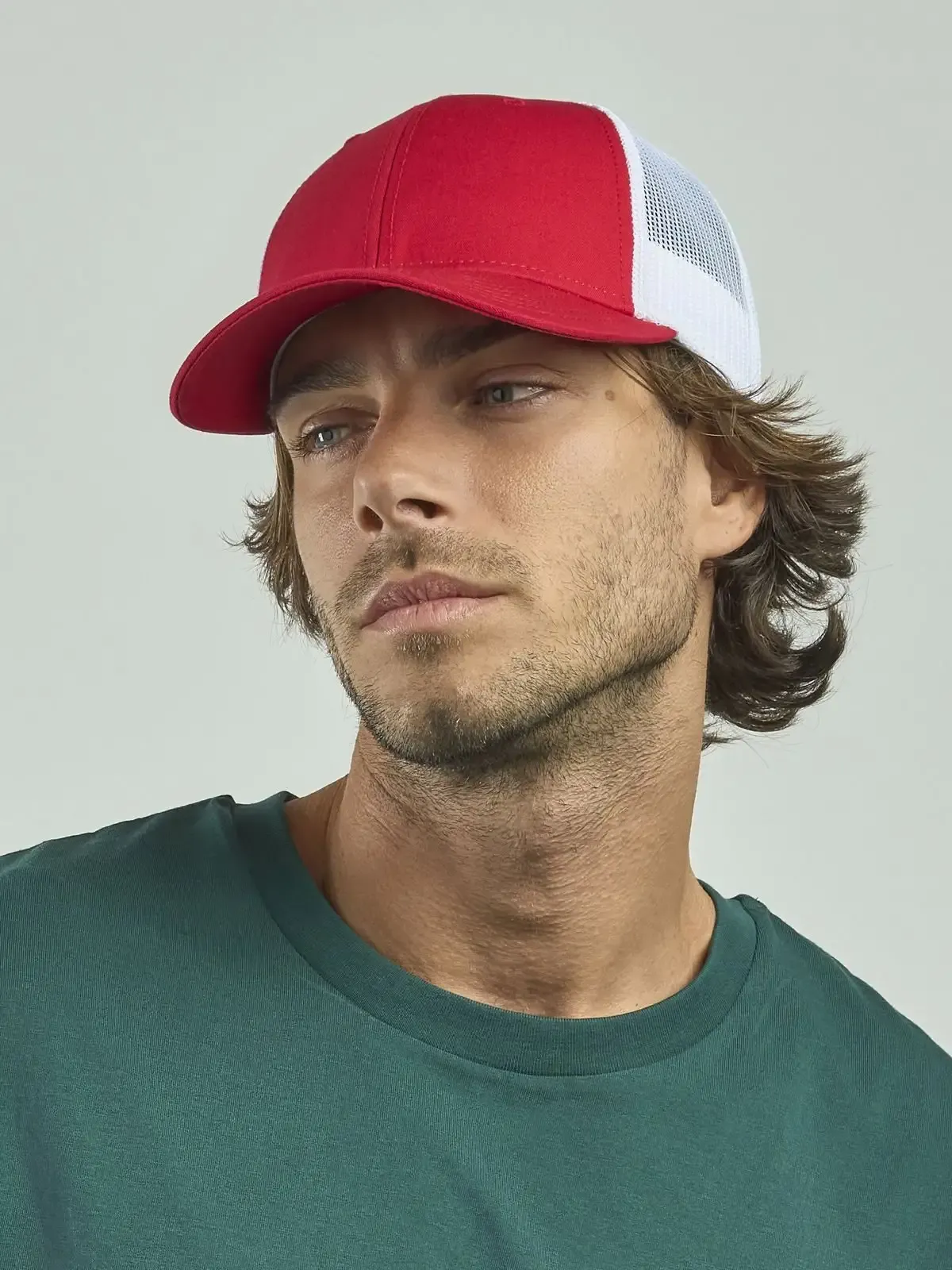 Cappellino Recy Three a 6 pannelli e mid visor - Atlantis - ATRETH