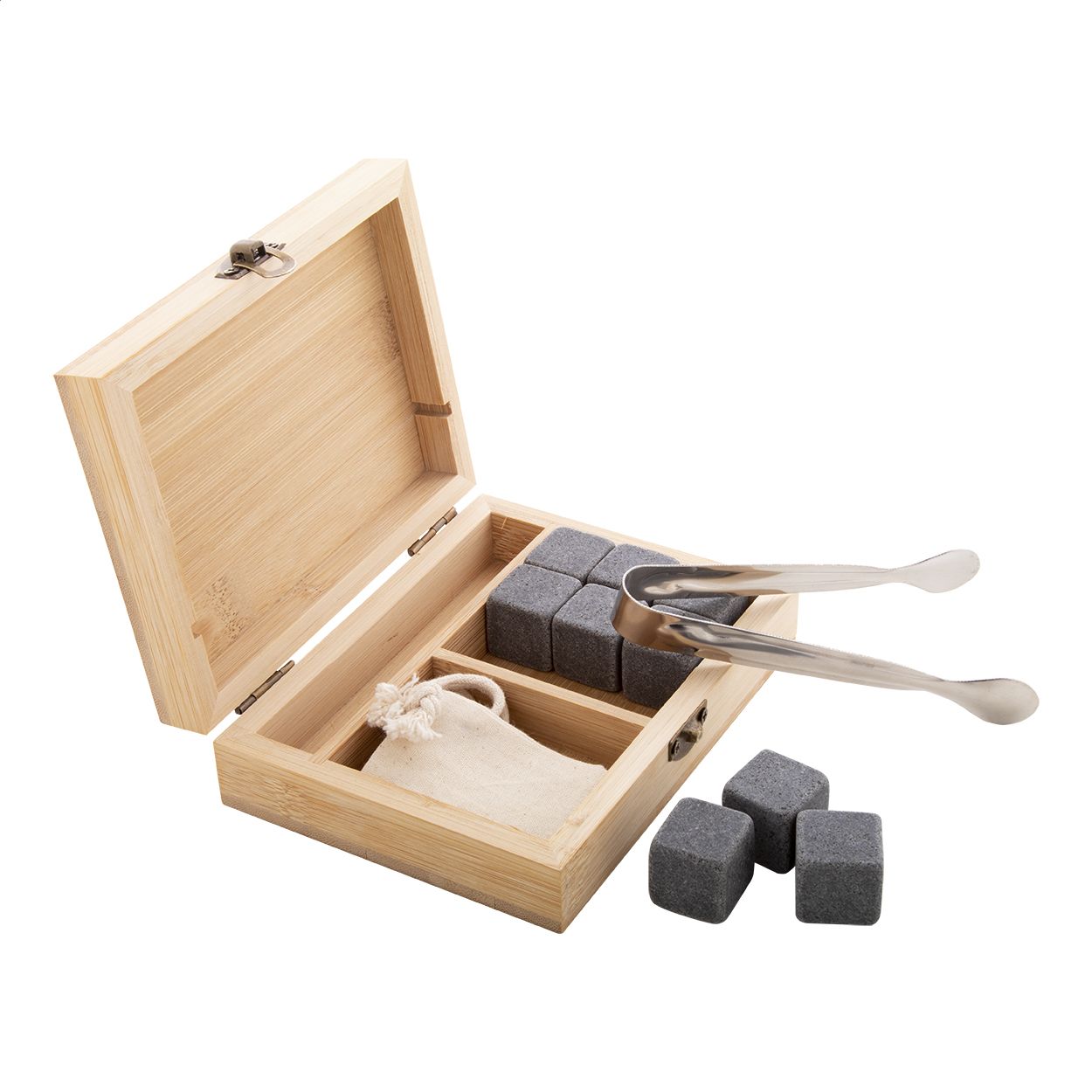 Bourbon. Set di cubetti ghiaccio in pietra - AP808037