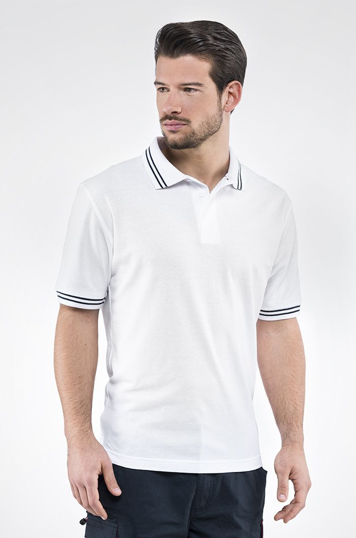 Polo da lavoro Smith a righe  - Sottozero - E0405