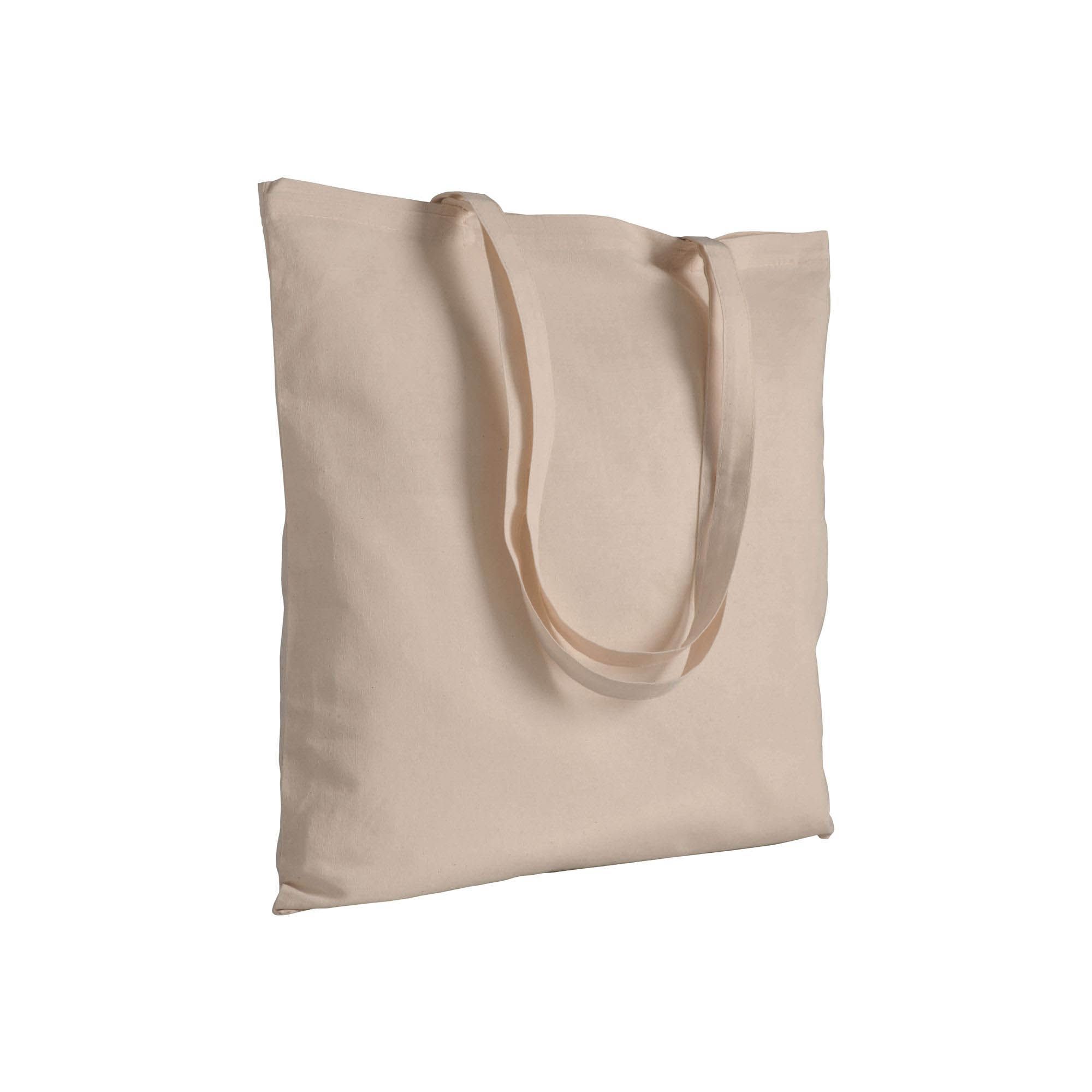 Shopper in canvas 280 g/m2, manici lunghi - 0710622