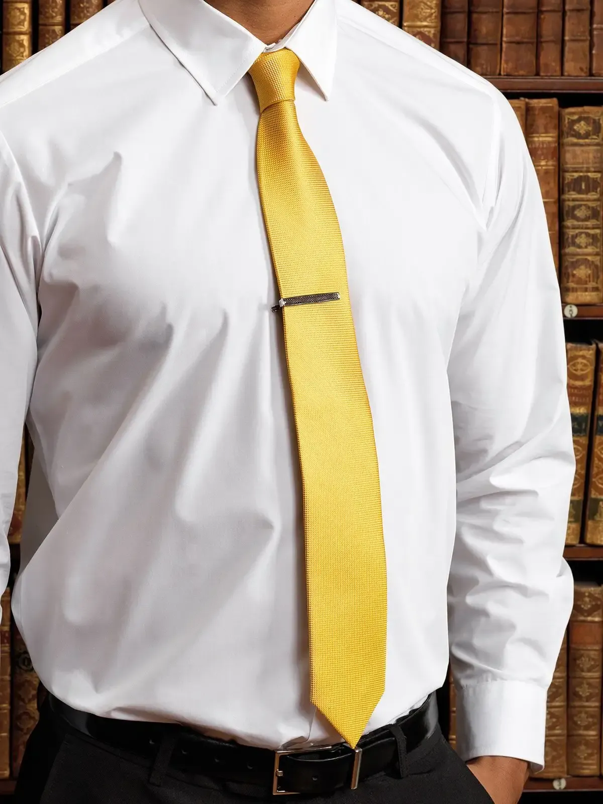 Cravatta Micro Waffle in poliestere - Premier - PR780