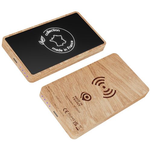 Power bank wireless in legno da 5.000 mAh SCX.design P34 - 1PX125