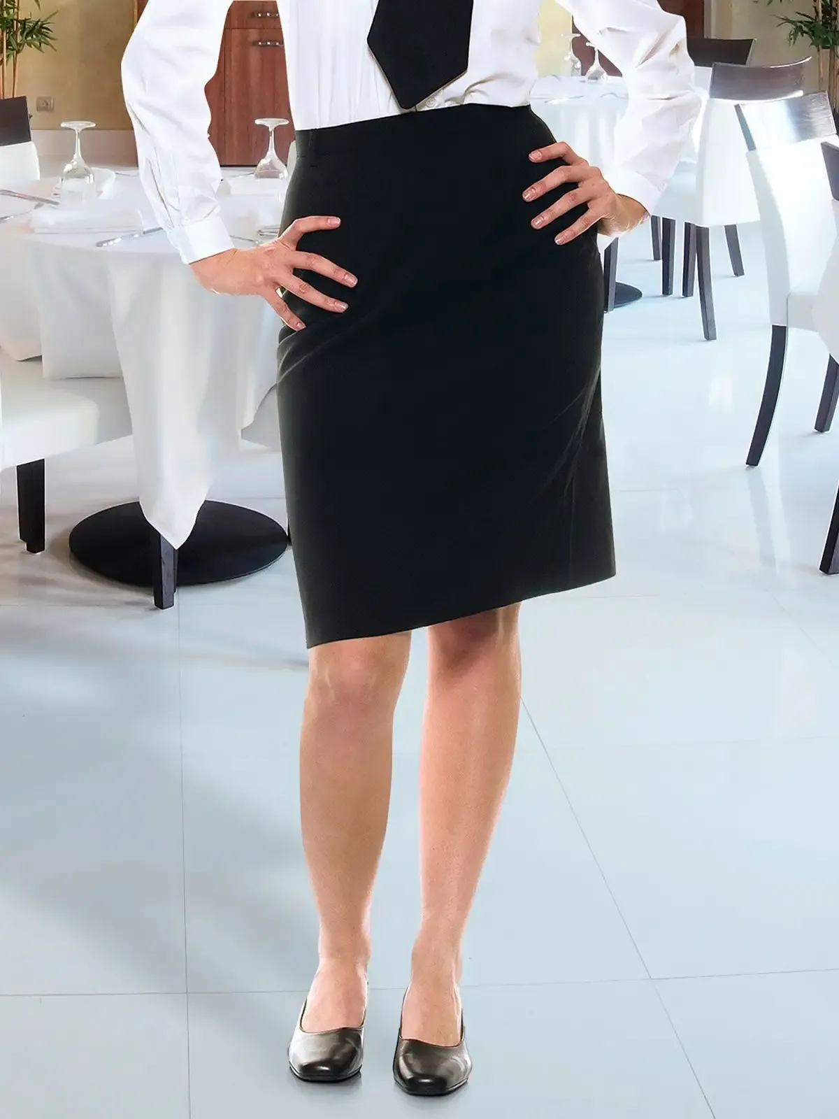 Gonna da cameriera con cintura regolabile - Karlowsky - KBRF1