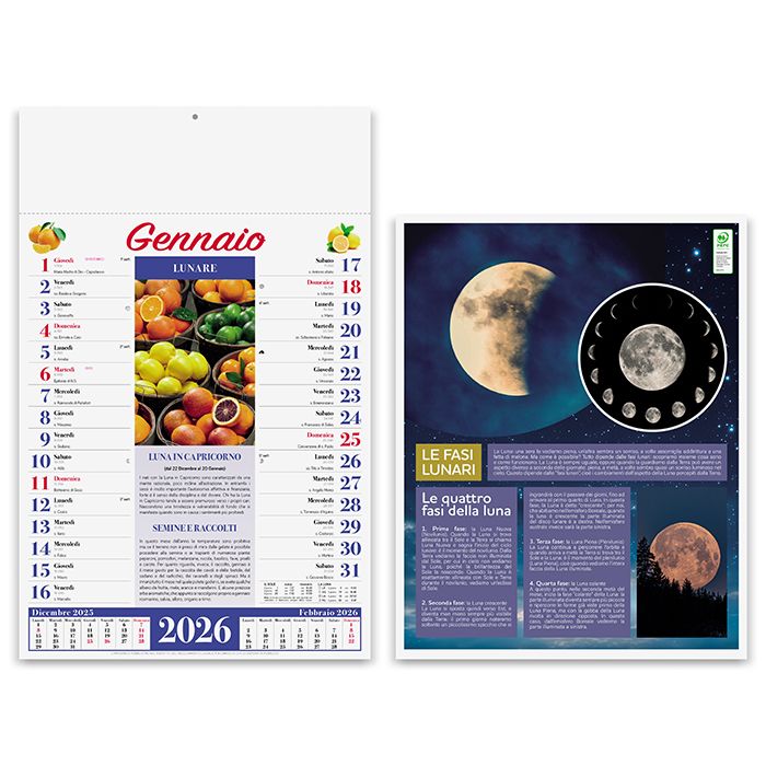 Calendario olandese illustrato Orto e giardino - PA152