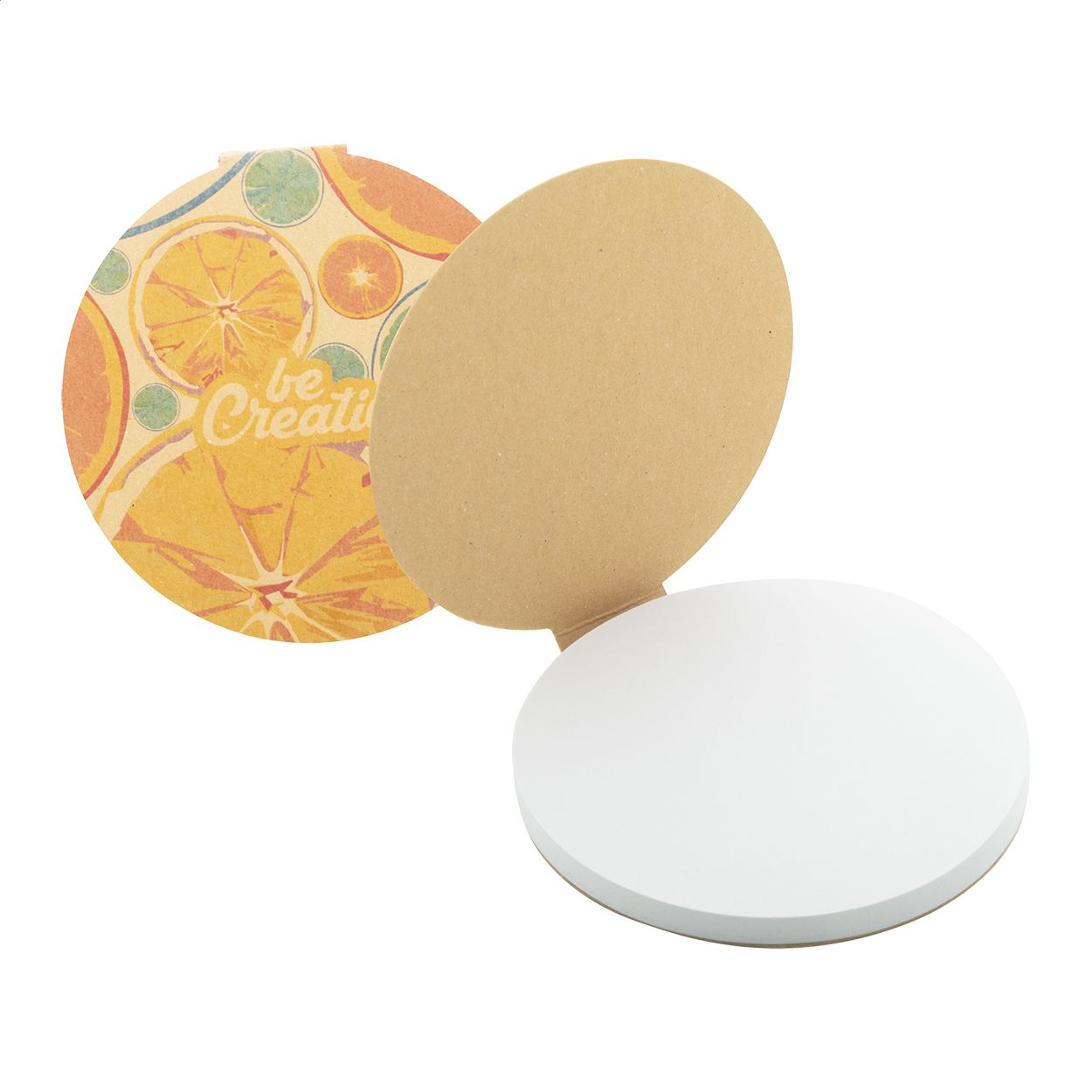 CreaStick Circle Eco. Blocco appunti personalizzabile con fogli adesivi - AP716765