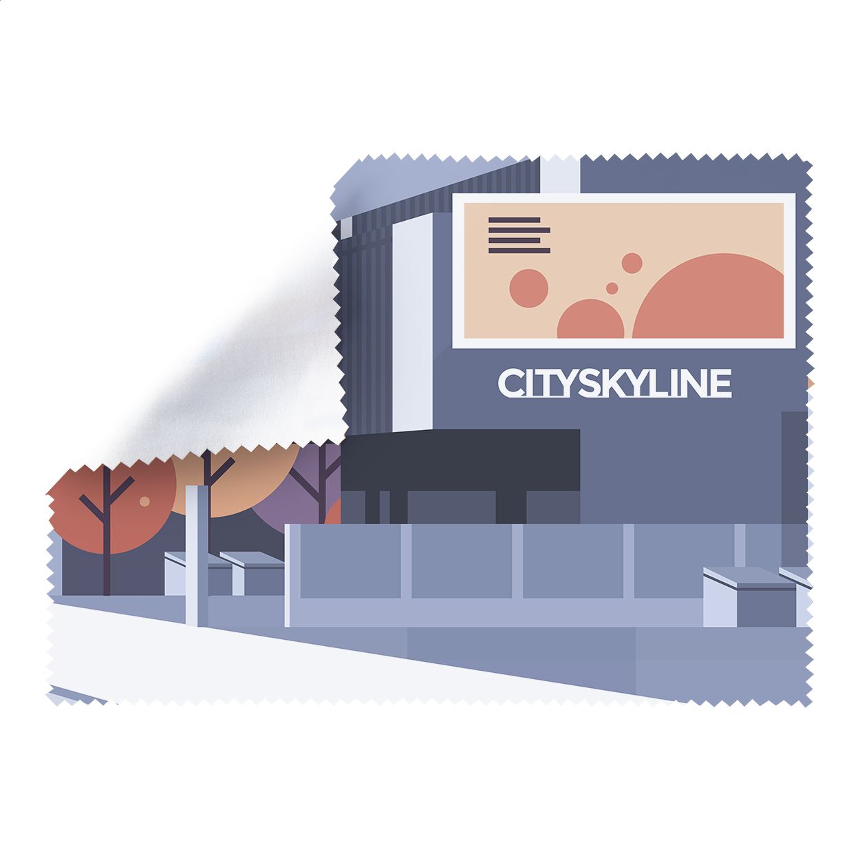 Dioptry RPET. panno pulisci occhiali in RPET - AP874015