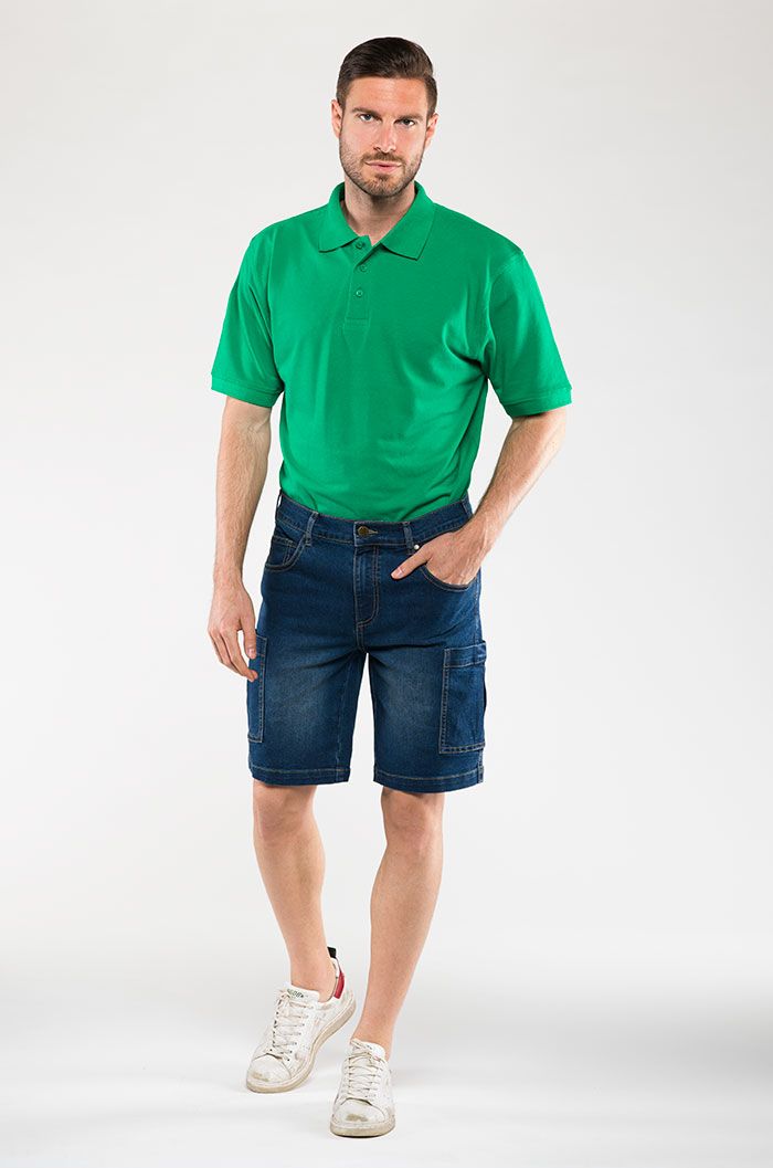 Jeans corto da lavoro Apache elasticizzato  - Myday - E0285B