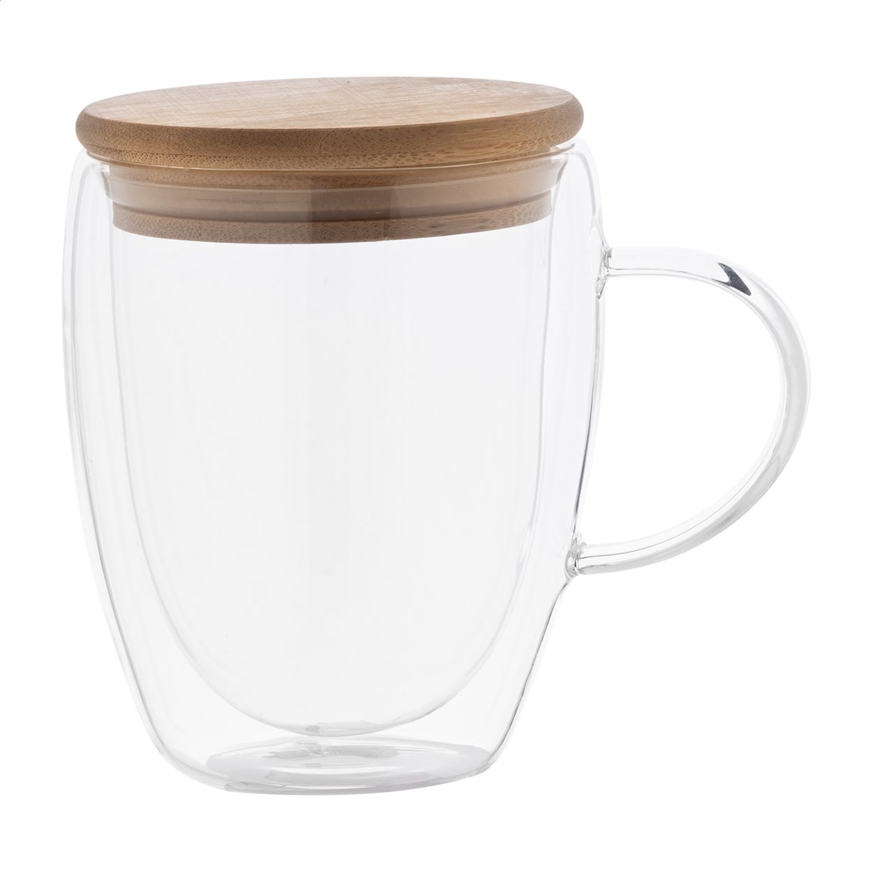 Grobina. Tazza termica in vetro borosilicato - AP800443
