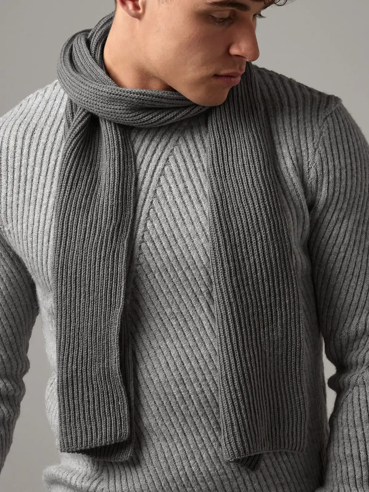 Sciarpa Metro in tessuto a maglia a costine - Beechfield - B469