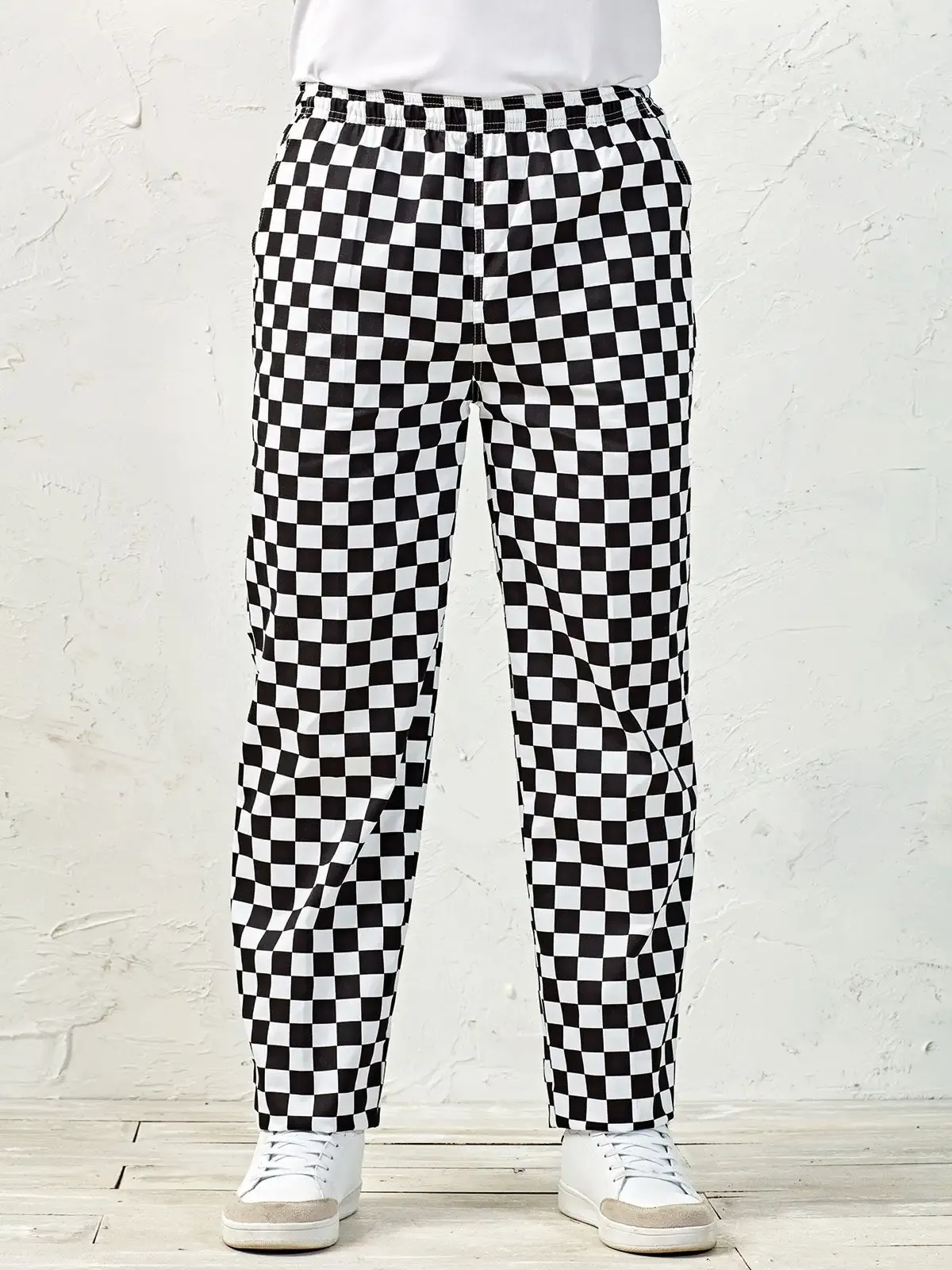 Pantaloni da chef unisex con elastico in vita e comode tasche laterali - Premier - PR553