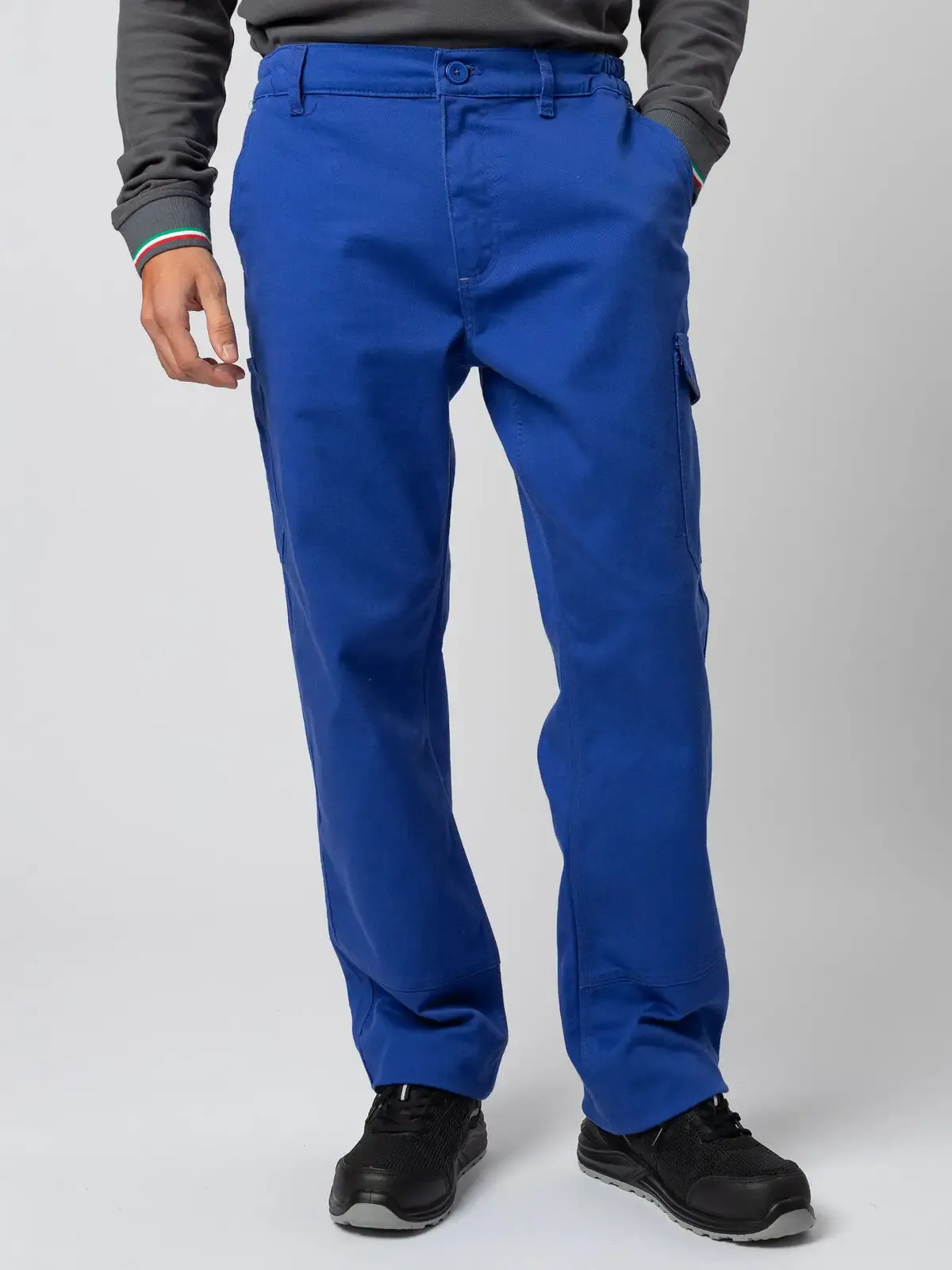 Pantalone da lavoro con multitasche elasticizzato - Bs - BS412
