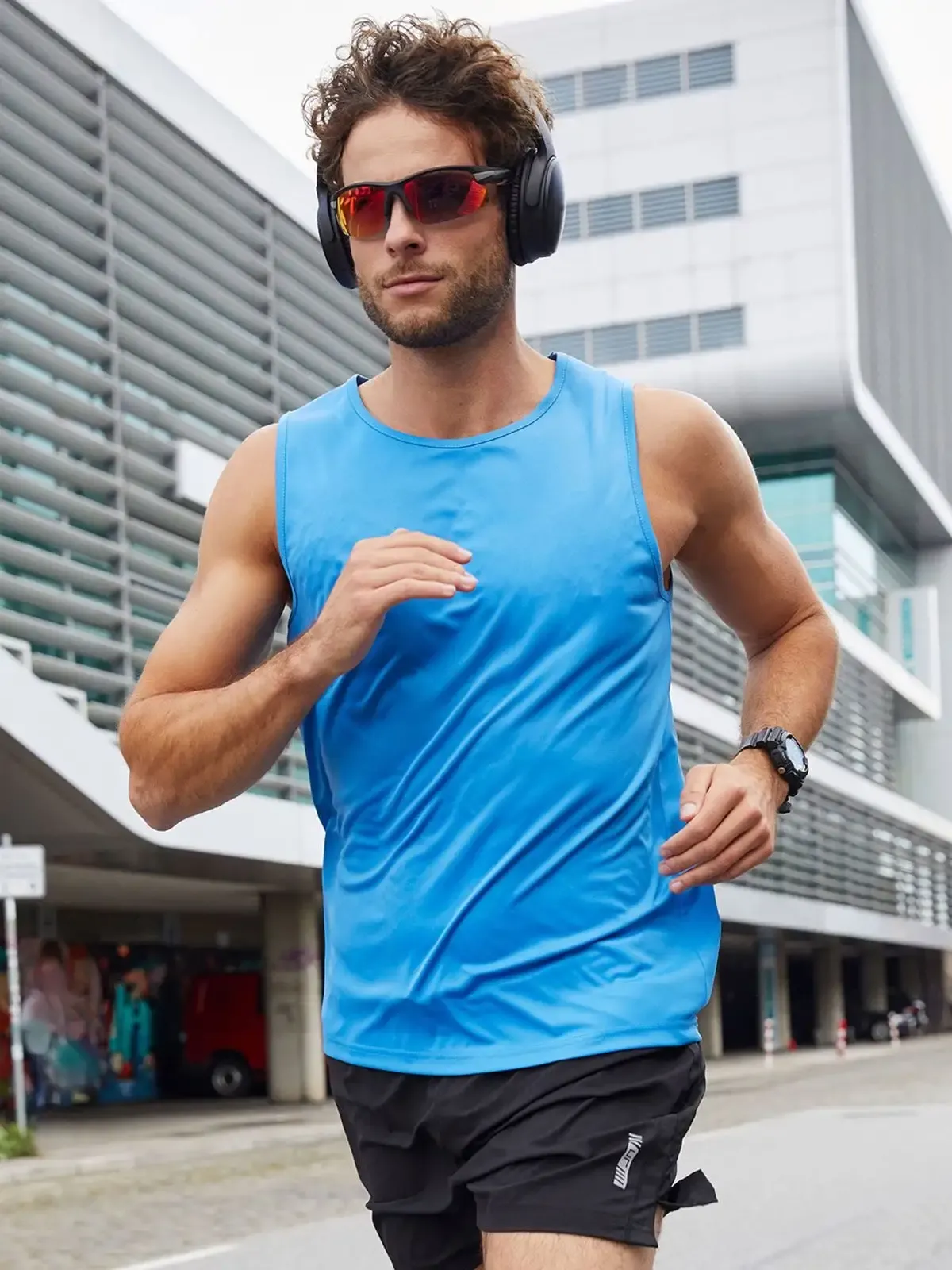 Canottiera da uomo Active funzionale per lo sport e il tempo libero - James & Nicholson - JN738