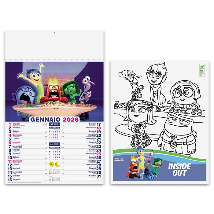 Calendario olandese illustrato Favole – PA105