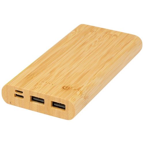 Power bank Tulda da 10,000 mAh in bambù - 124323