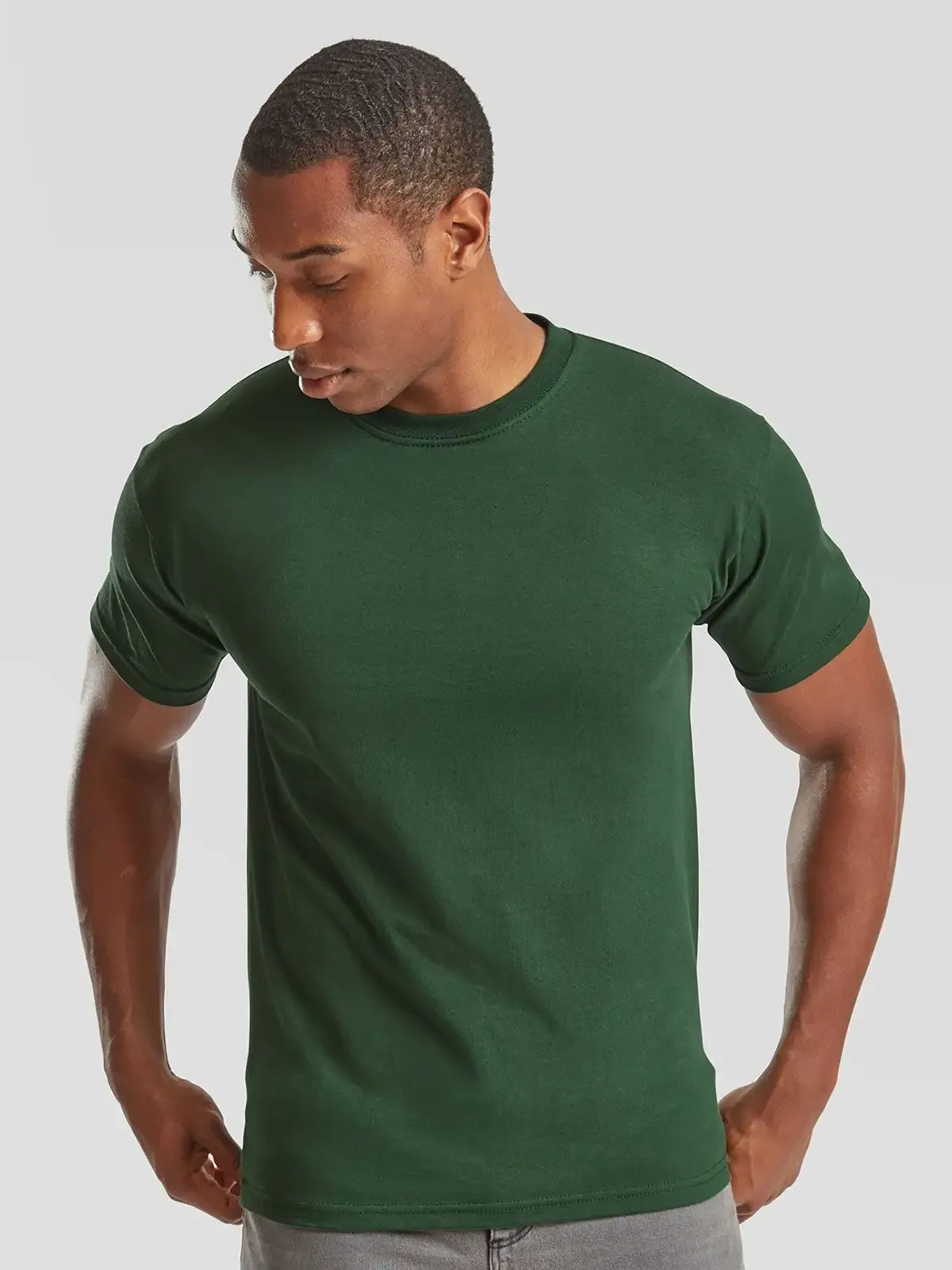 T-shirt Super Premium T con girocollo e manica corta - Fruit Of The Loom - FR610440