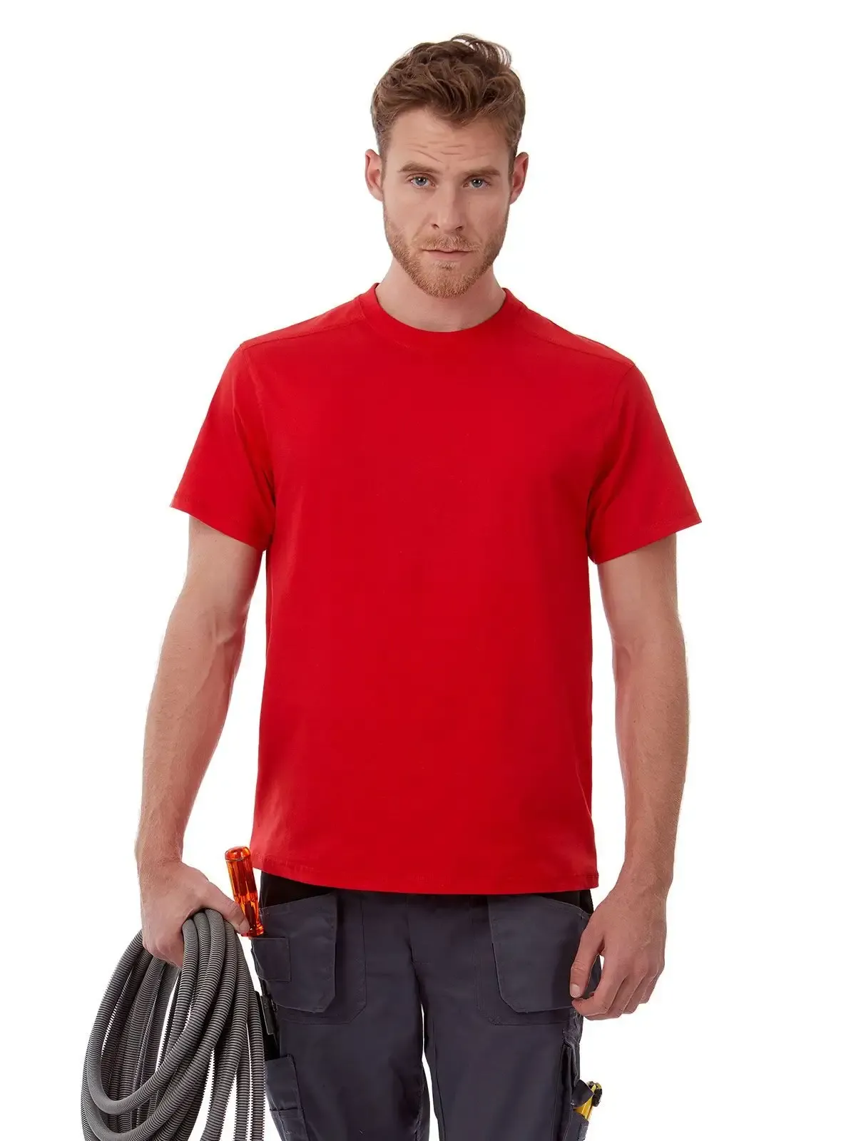 T-shirt da lavoro Perfect pro a maniche corte set-in - B&C - BCTUC01