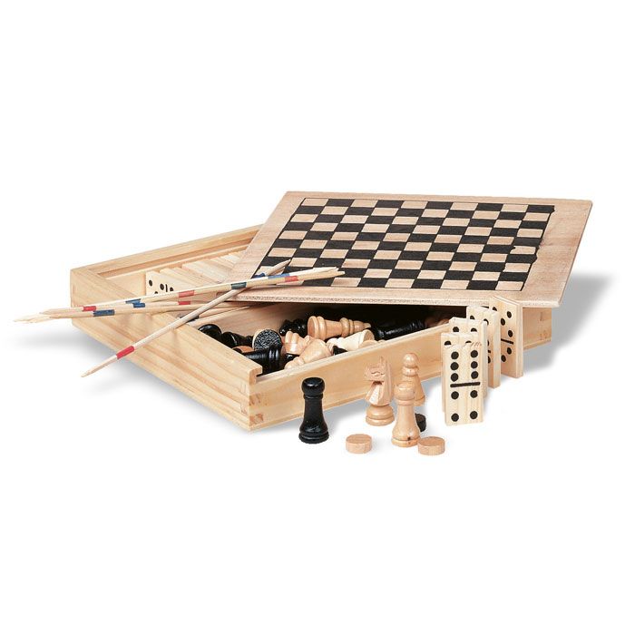 TRIKES. Set giochi 4in1 in legno - KC2941