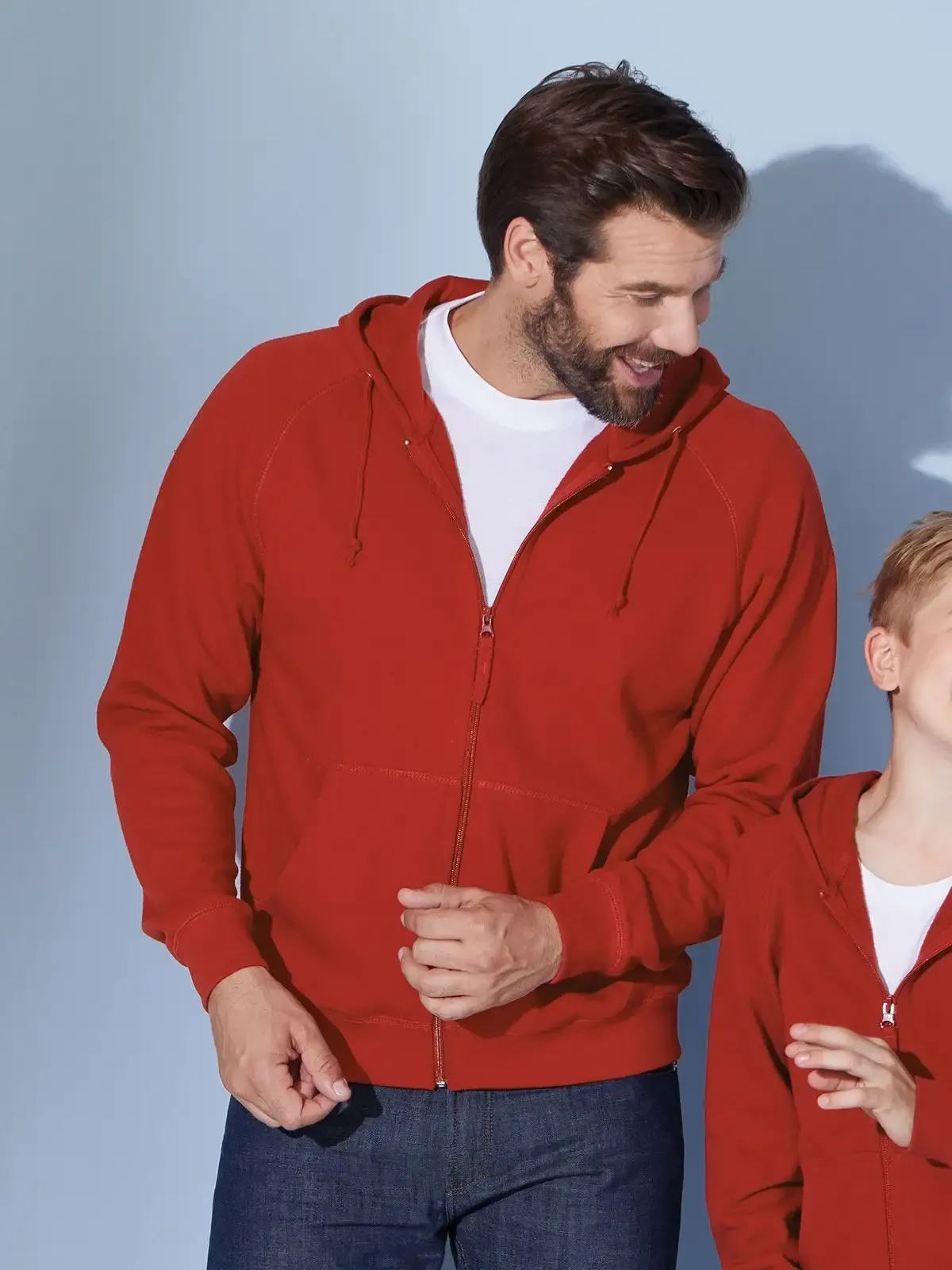 Felpa classica con cappuccio in french terry di alta qualità - James & Nicholson - JN059