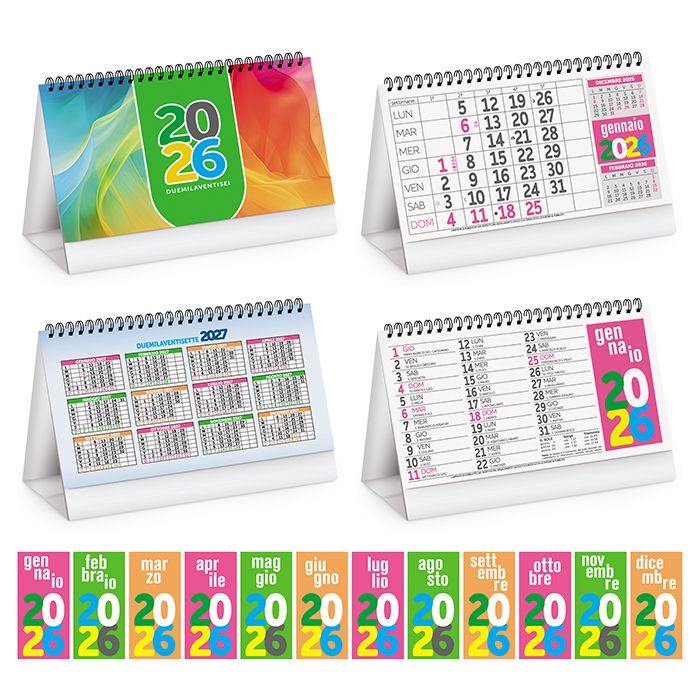 Calendario da tavolo Color table - PA706