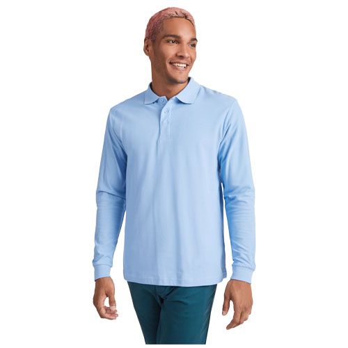 Polo da uomo a maniche lunghe Estrella - R6635