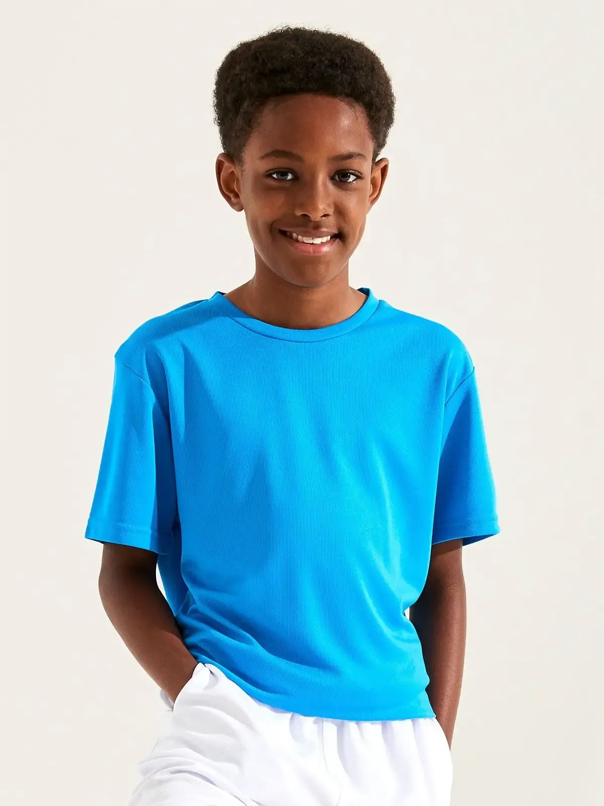 T-shirt per bambini a maniche corte set-in ad asciugatura rapida - Awdis Just Cool - JC001J