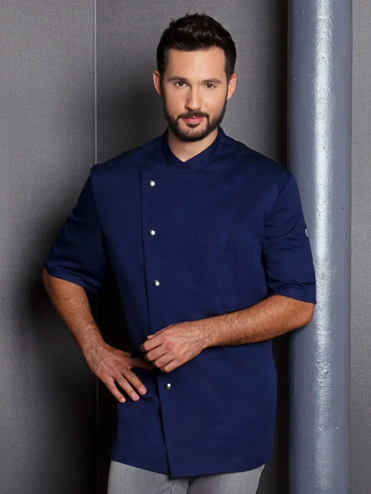 Giacca da cuoco Gustav Manica Corta - Karlowsky - KJM15