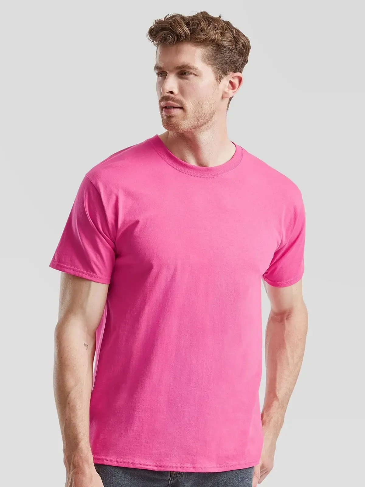 T-shirt Valueweight T a manica corta set-in e collo con costina - Fruit Of The Loom - FR610360