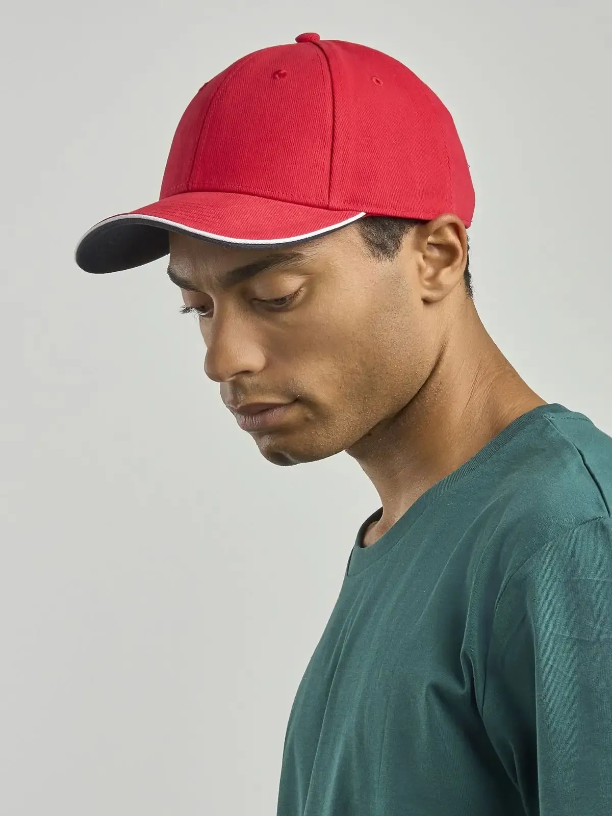 Cappellino da baseball Pilot Piping a 6 pannelli - Atlantis - ATPIPS