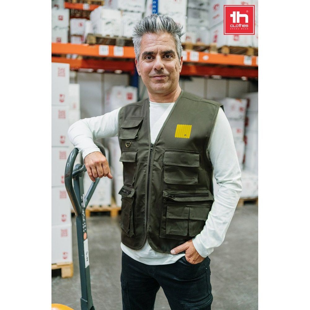 THC PIXEL. Gilet (200 g/m²) in poliestere e cotone - 30270