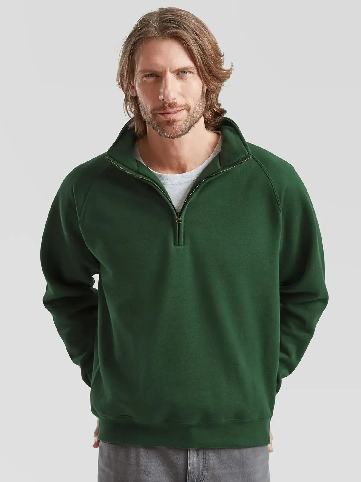 Felpa Premium con maniche raglan e felpata internamente - Fruit Of The Loom - FR620320