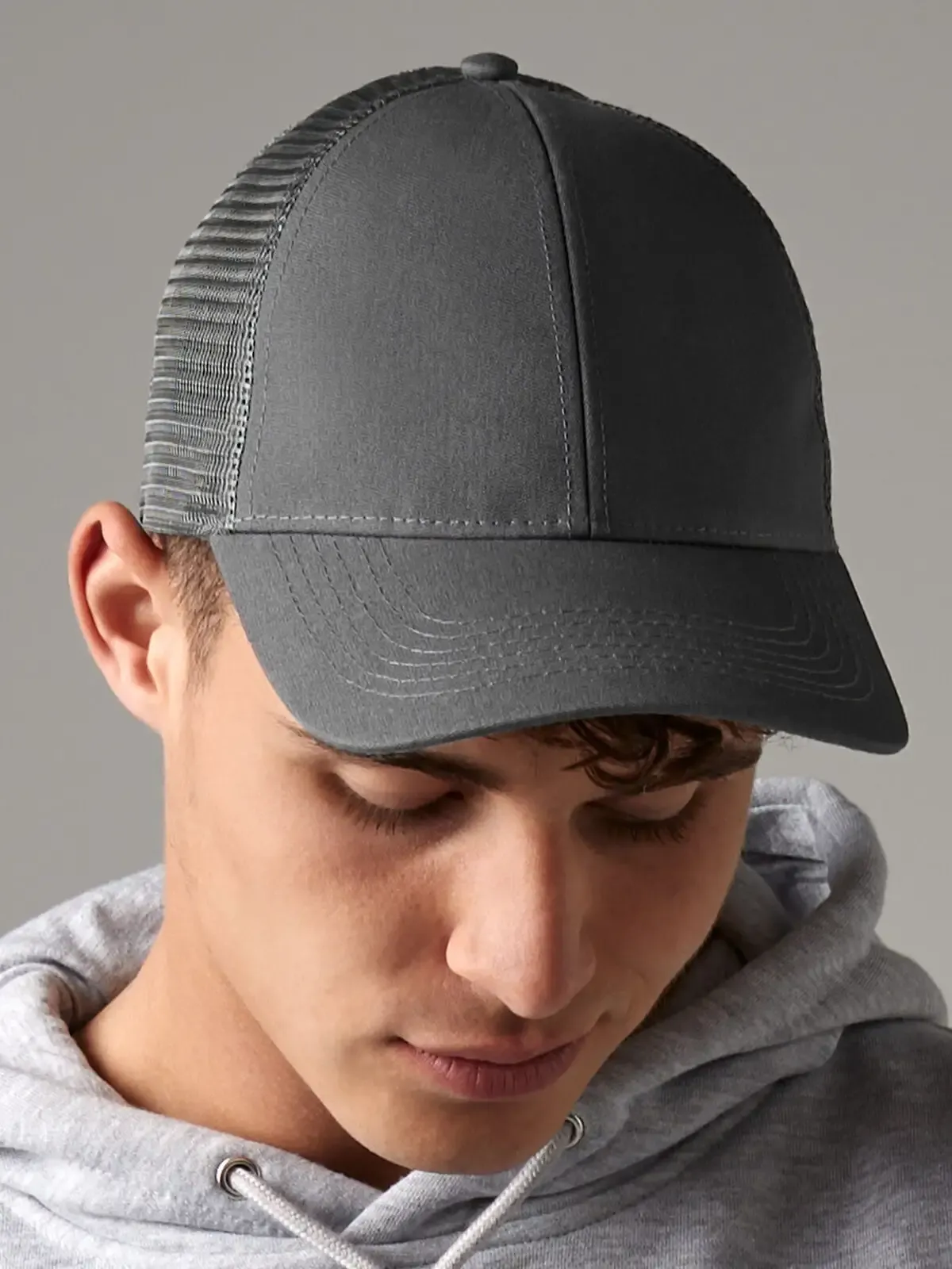 Cappellino trucker in cotone organico - Beechfield - B60N