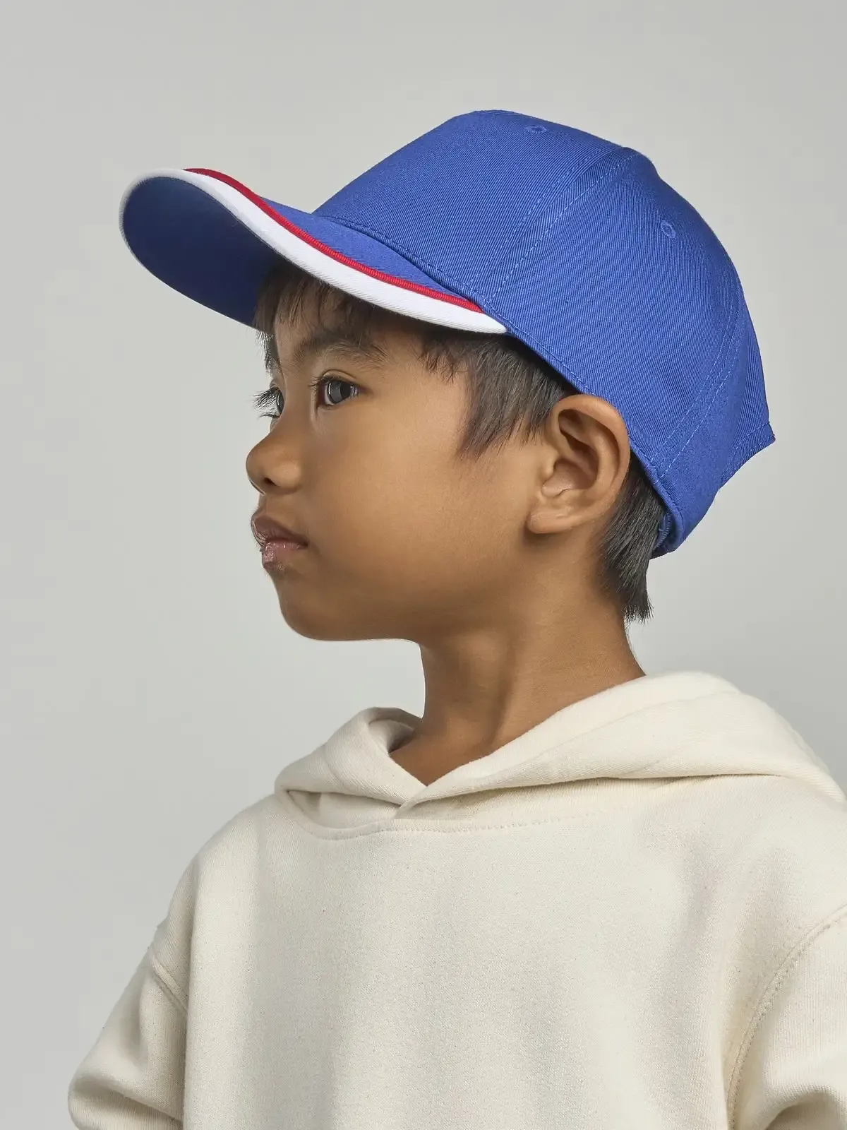 Cappello da bambino Kid Star-S a 5 pannelli in cotone organico - Atlantis - ATKISS