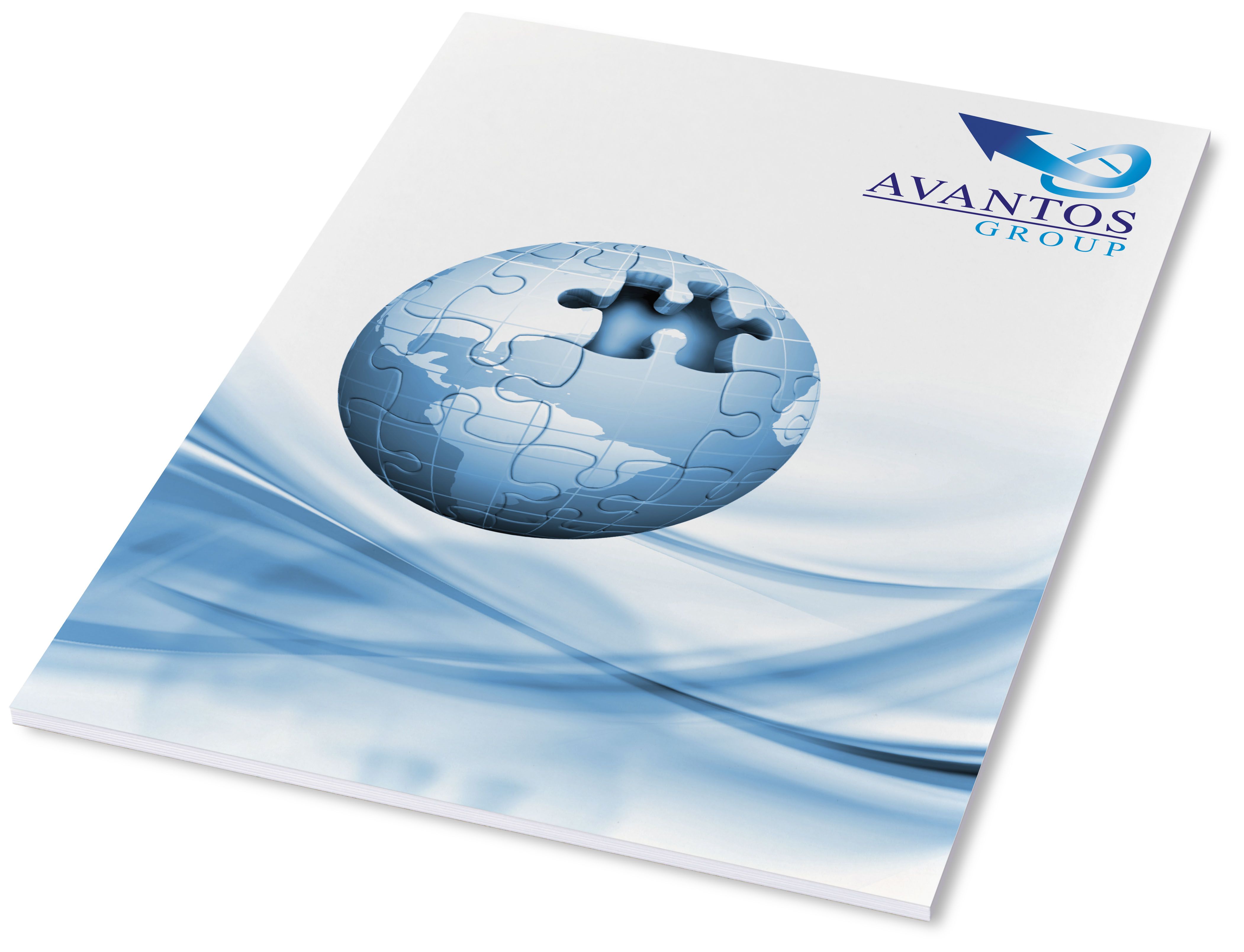 Block notes A4 Desk-Mate® con copertina avvolgente - 21208